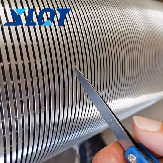 웨지 철망 존슨 스크린 와이어 포장 스크린